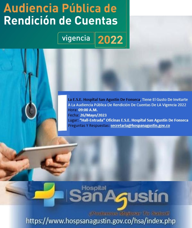 Flayerrr Rendicion d e Cuentas 2022