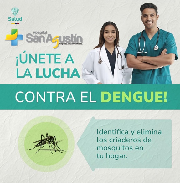 #AEstaHora 🚨#ALERTA |  #FonsecaSinDengue #LuchemosContraElDengue 👊 La Dra. Diana Milena Molina Peñaranda, Gerente de la E.S.E. Hospital San Agustín de Fonseca, #Hoy Te Invita ¡Porque Tú también puedes contribuir en la lucha contra el dengue! 💪 